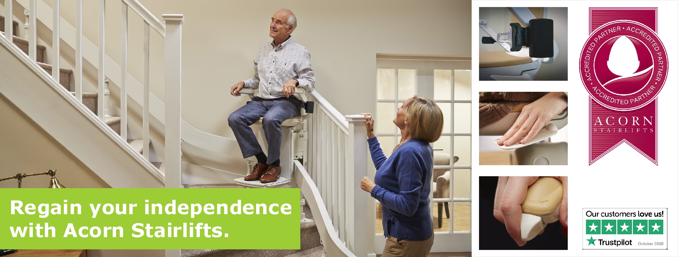 acorn stairlifts in Redhill