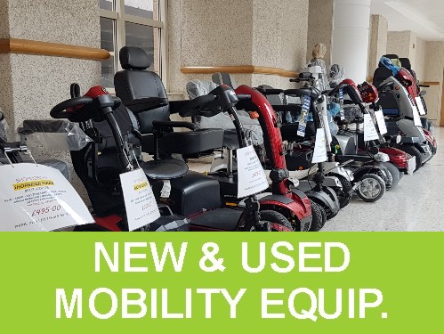 buy new and used mobility equipment at Redhill Shopmobility